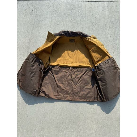Vintage 70s Saftbak Duck Hunting Jacket Canvas Game Pouch Behind Water Repellent - Picture 7 of 16